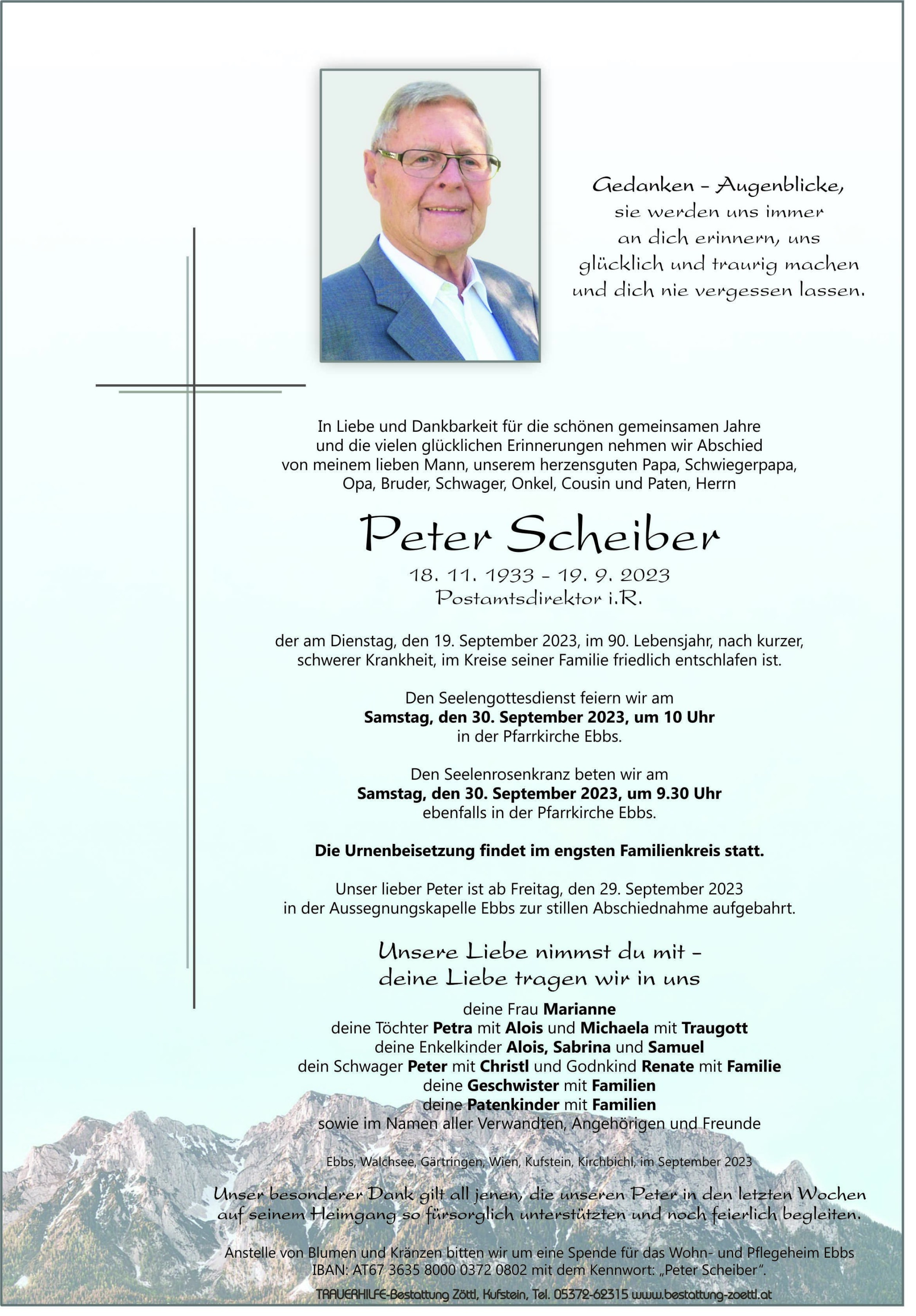 Peter Scheiber